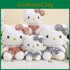 Adorable Cat Soft Plush Toy Doll Cute Bow Design For Collect Gift