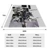 Metal Gear Solid  Game  Plush Blankets Girls Boys  Flannel Bedding Throws For Couch Chair Sofa Bed Soft Warm Quality Bedspread
