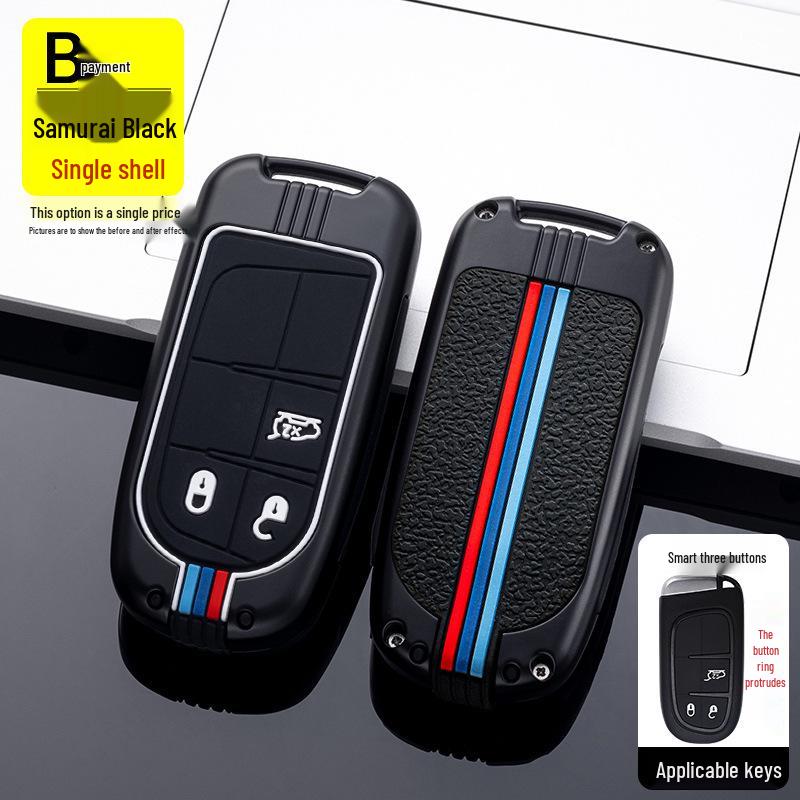 

Чохол для ключа Jeep Compass, Cherokee, Grand Cherokee & Корпус автомобіля Renegade Commander з пряжкою set