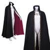 Vampire Lord Cape Cosplay Costume, Halloween Horror Party Cloak, Adult Gothic Cape with Collar