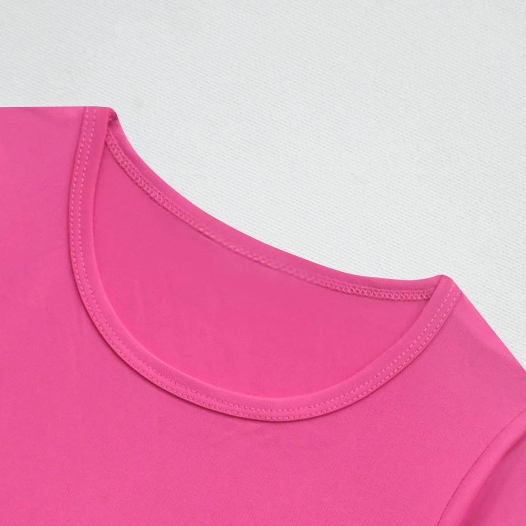 Kids Girls Anime Cartoon K-POP Rumi Zoey Mira Print Pleat Short Sleeve Casual Round Neck Dress