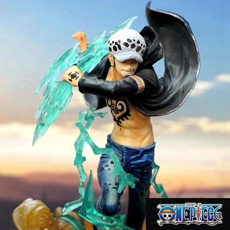 17cm Anime One Piece F Zero Trafalgar Law Battle Ver .Pvc Figure Model Toys Gifts for Children