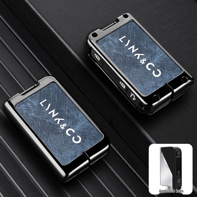 Key Case for Lynk & Co Models 01, 02, 03, 05, 06 (2021) - Car Shell Buckle