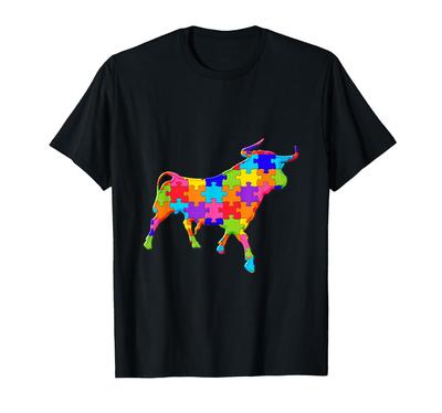 Cow Puzzle Autism Puzzle T-Shirt