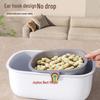Jiabangshou Dubbellagers Snäck- & Fruktdräneringsfat