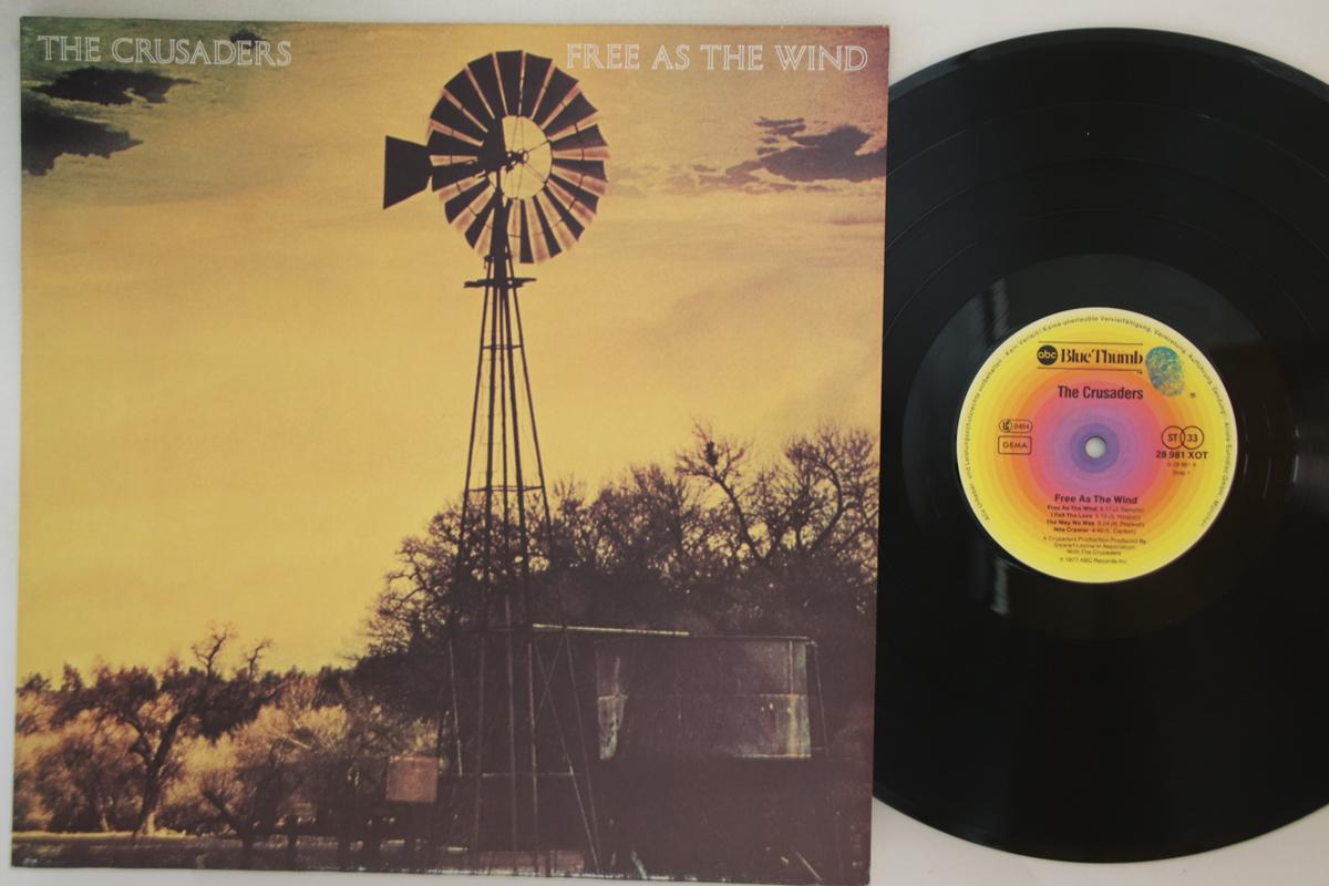 

LP Record CRUSADERS - Free As The Wind 28981XOT BLUE THUMB 1977 Germany Jazz Used