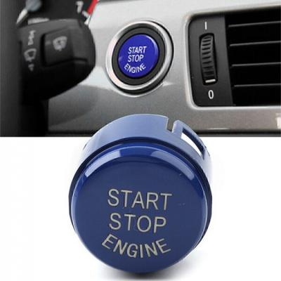 Blue Engine Start Stop Button Switch Cover For BMW F01 F02 F10 F11 5/7 Series