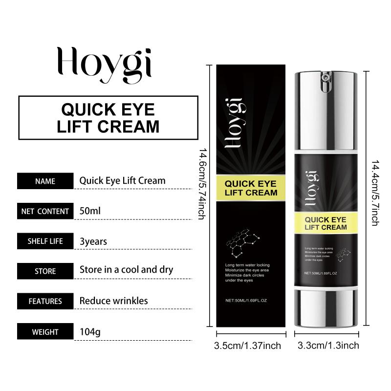 50Ml Eye Tightening Cream Anti Dark Circles Puffiness Fine Lines Reduce Eye Bags Moisturizing Nourishing Firming Eyes Gel