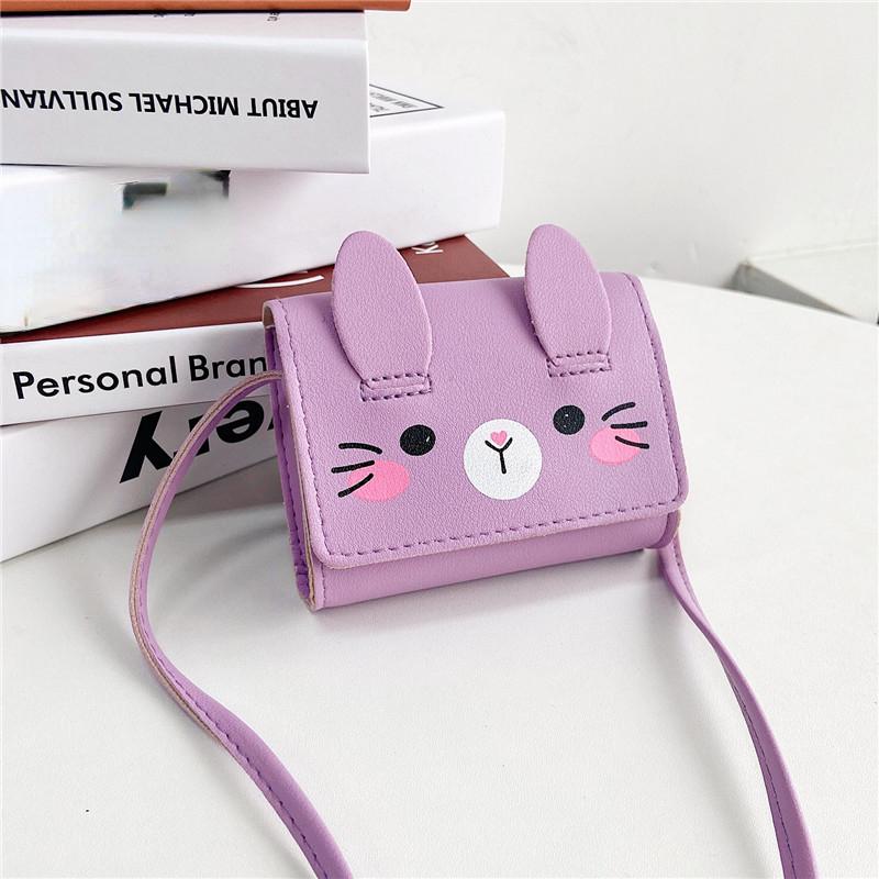 Children S Accessories Small Bag Cute Rabbit Baby Girls Mini Crossbody Bags Cartoon Kids Boys Coin Purse Handbags