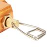 Hexagonal Body Canister Adapter Gold Gas Conversion Connector  Backpacking Trips