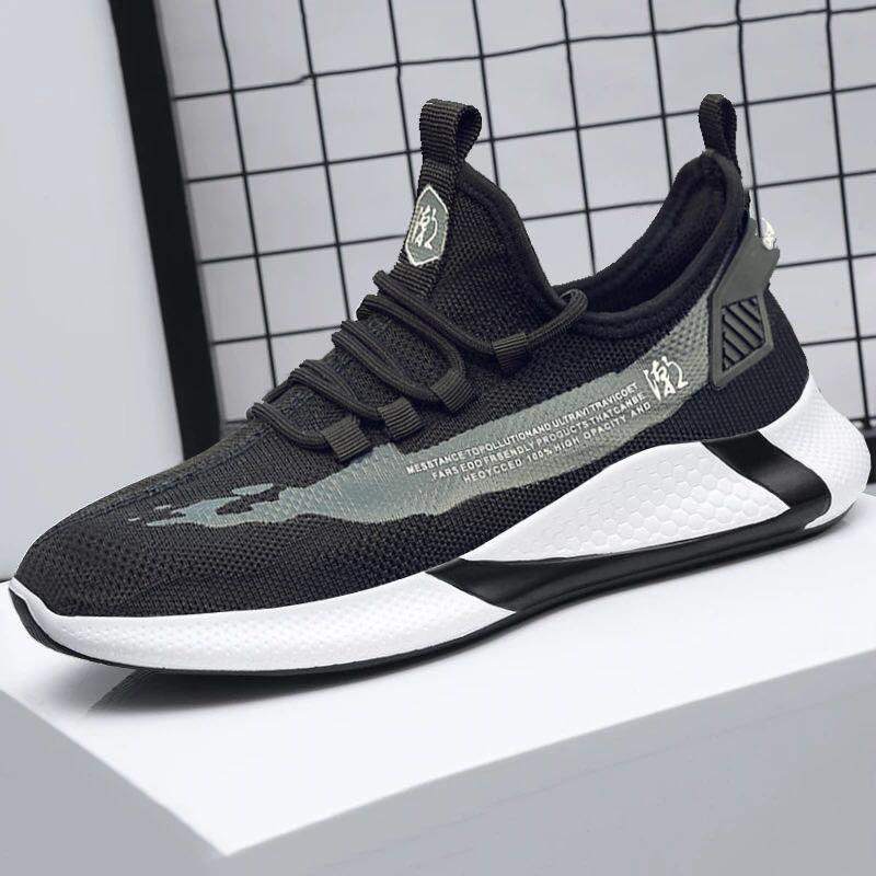 

Модные новые мужские повседневные туфли на шнуровке мужские туфли легкие удобные дышащие кроссовки для ходьбы Tenis Feminino Zapatos 39 чёрный