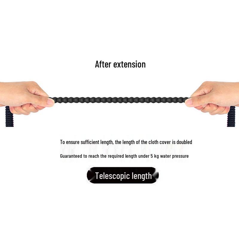 High-Pressure Garden Car Wash Water Gun with Telescopic Hose