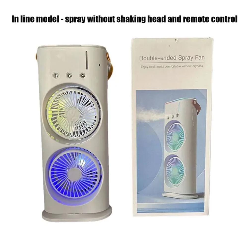 

Новый вентилятор для кондиционирования воздуха с распылением, вентилятор для охлаждения воздуха, бытовой портативный вентилятор охлаждения, настольный мини-электрический вентилятор с подсветкой Other