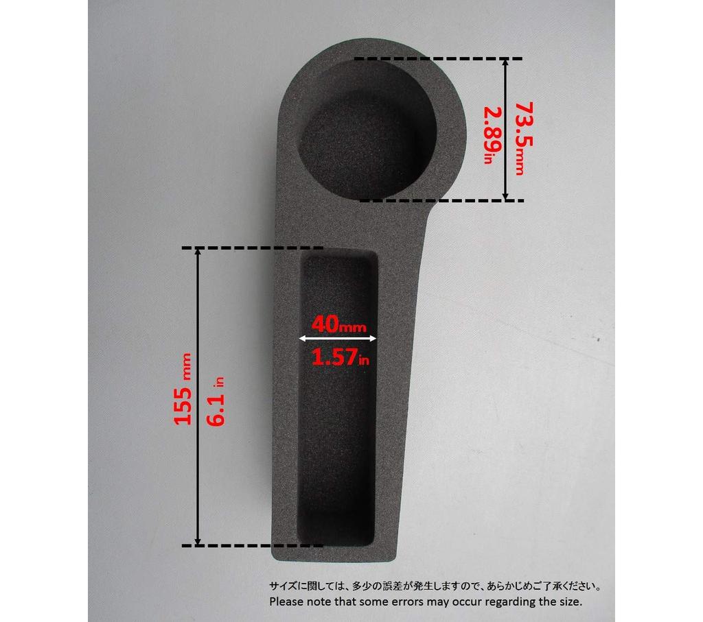 CASPORT Drink Holder for VW Golf 6 (Black)