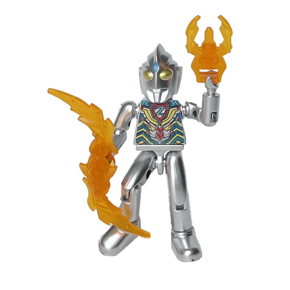 Multi-Joint beweglichen Krieger Hero Baustein Puppe Modell Puzzle Baustein Spielzeug