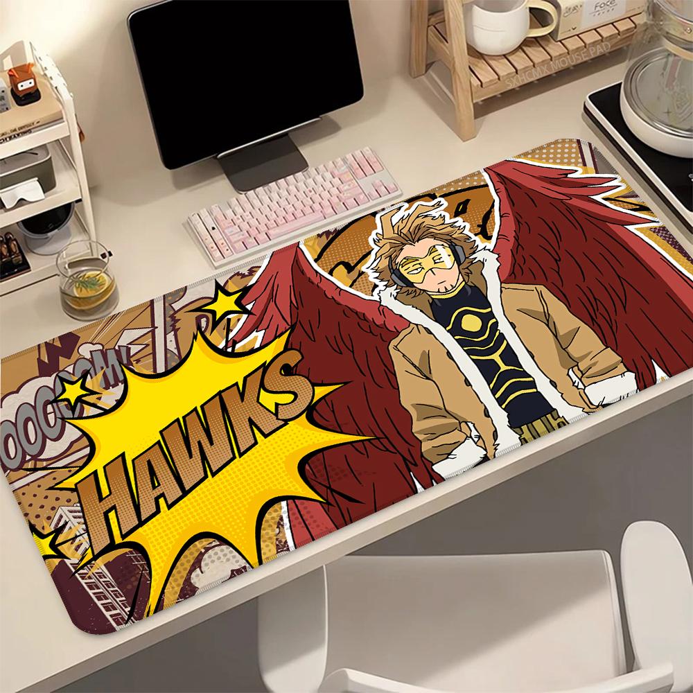 Anime M-My H-Hero A-Academia Mouse Pad Bakugo Katsuki Gaming Mousepad Non-Slip Desk Mat Keyboard Pad for Computer PC Gamer