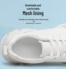 Men's Large Platform Sneakers with 6cm Height Boost, Thick Sole, Casual Sports Design, Suitable for Students and Couples