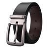 120 130 140cm Synthetic Leather Men's Belt Fashion Alloy Pin Buckle Adult Luxury Brand Jeans Business Waist Male Strap Brand