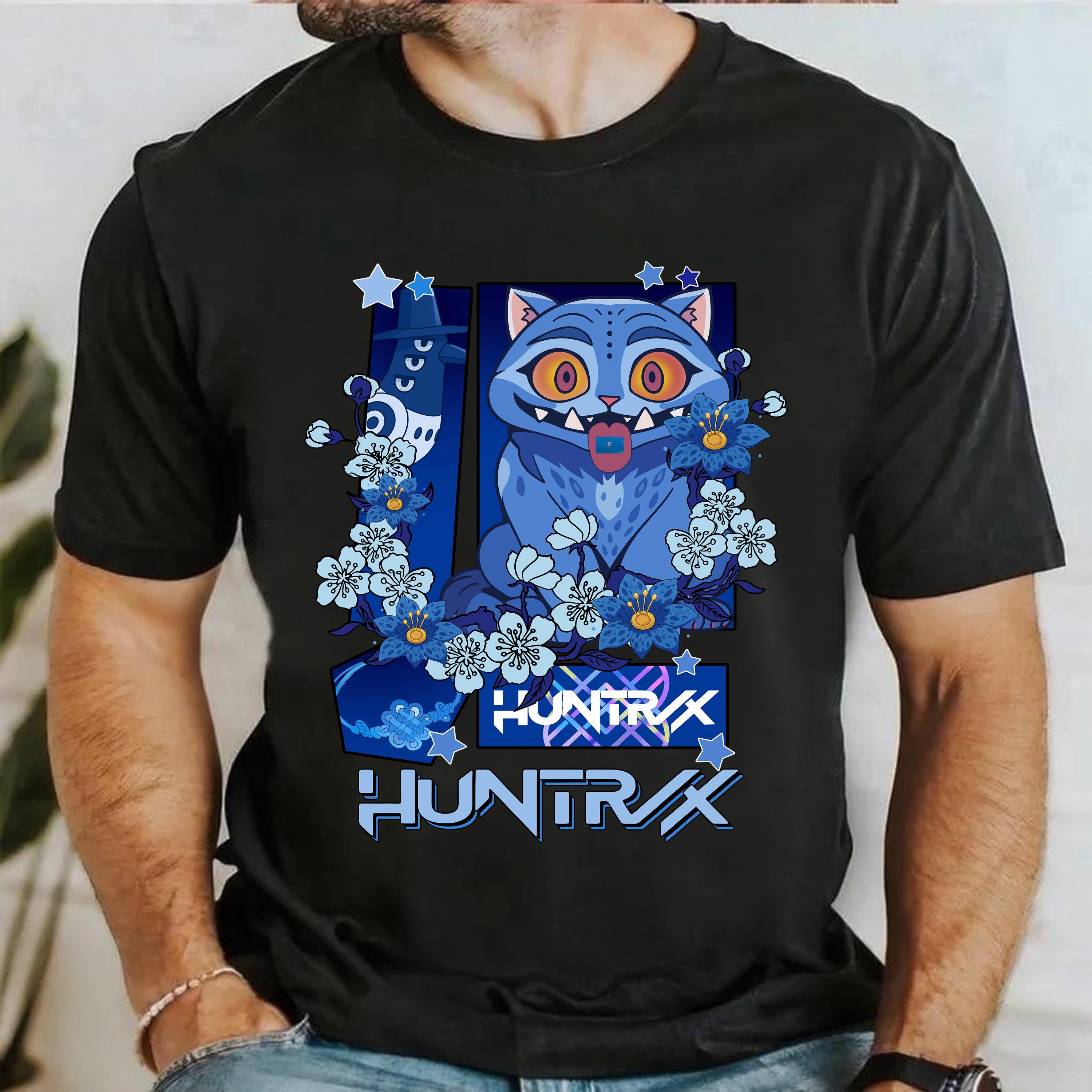 

Kpop Huntrix Tee Derpy Tiger Baby Shirt Demon Hunters Fan Gift Saja Boy Merch Collectible Movie Shirt For Kpop Huntrix Fans M