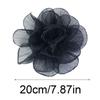 20cm Vílí Nadrozměrná Příze Květina Látková Květina Brož Dámské Šperky Dárkové Doplňky Špendlík Šaty Květinový Corsage