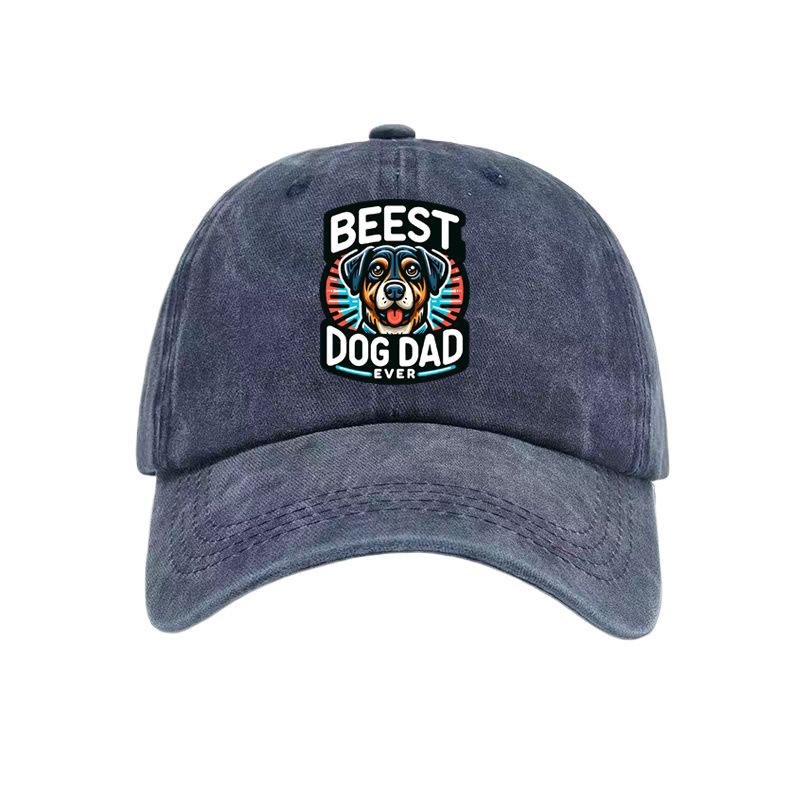 DOGE baseball cap for men, American style, printed, casual, outdoor, sun protection, retro, trendy, duck nose visor, adjustable,