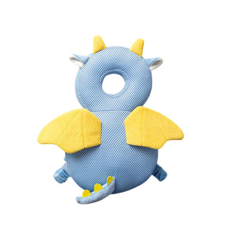 Cotton Imported Soft & Breathable Head Protection Backpack for Toddlers 0-3 Years Old Lightweight Design Adjustable Plush Straps Machine Washable