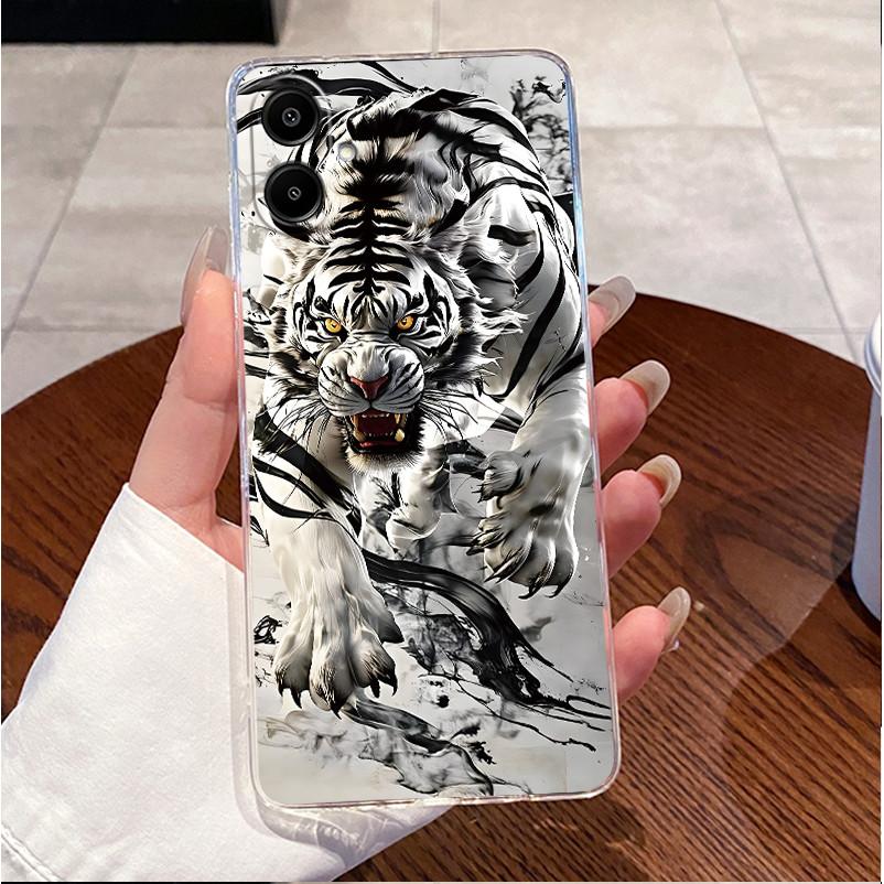 For Samsung Galaxy F70e 5G Case SM-E076B Cute Love Rabbit Funny Clear TPU Soft Silicone Phone Case For Samsung F 70e Back Cover