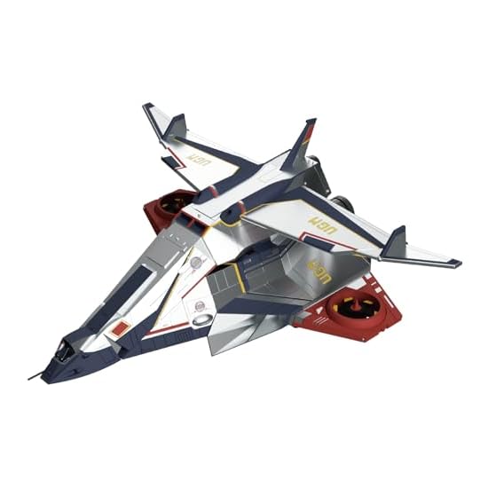HMA "Ultraman 80" UGM Main Fighter Silver Gull Plastic Model Kit