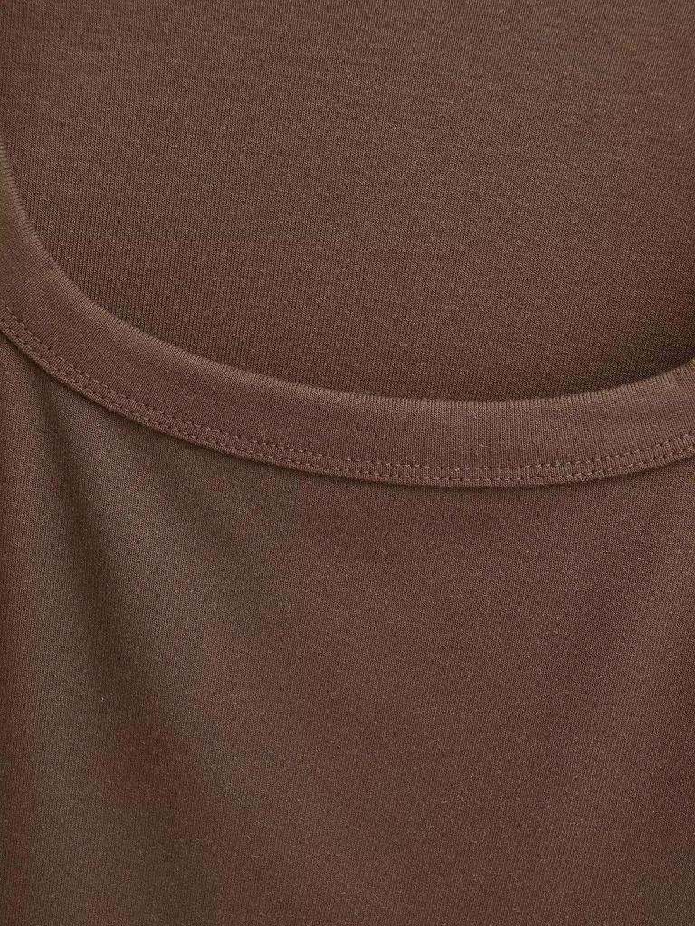 Spicy Girl U-neck Mid-Sleeve Slim-Fit Stretchy Top - Pure Desire Style (2026)
