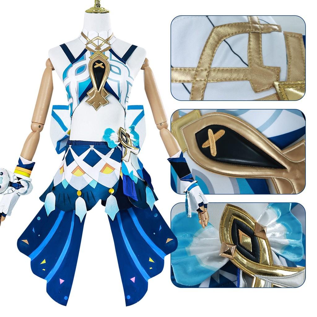 Adorable Marani Cosplay Costume For Genshin Impact Featuring Cute Fresh Style And Accessory Set