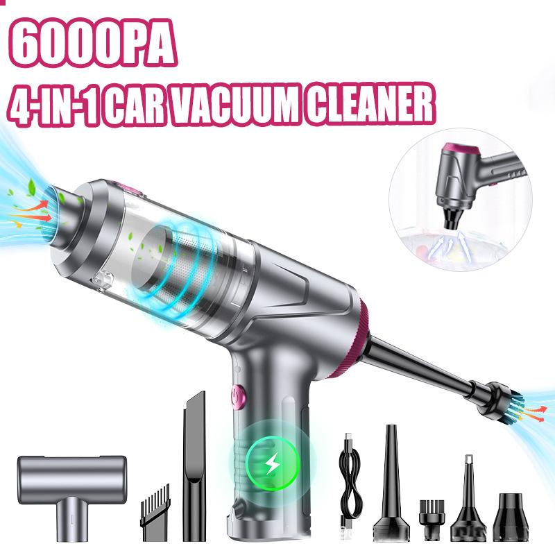 Car Vacuum Cleaner High-Power Cleaning Machine Mini Vacuum Carpet Cleaner Powerful Strong Wireless Vacuum Cleaner For The Car