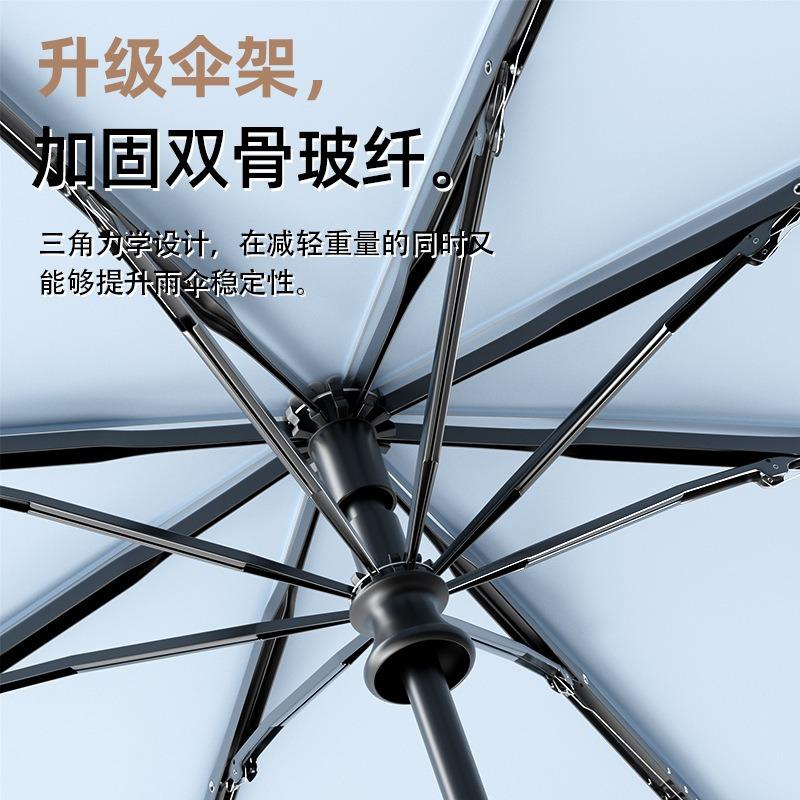 Sun umbrella Parasol sun protection UV women's weather and rain dual-purpose automatic portable folding mini compact and strong
