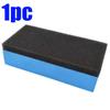 1-30PCS Car Ceramic Coating Sponge Applicator Glass Nano Wax Coat Sponges Blue Square Sponge and Cloth Car Cleaning Brush