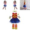 Squisito Costume da Cosplay di Wonder Woman Materiale in Poliestere di Alta Qualità Per Ragazze
