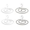 Spiral Clothes Drying Rack Quick Drying Durable Iron Hangers Heavy Load Capacity Space Saving Rack for Quilts And Blankets