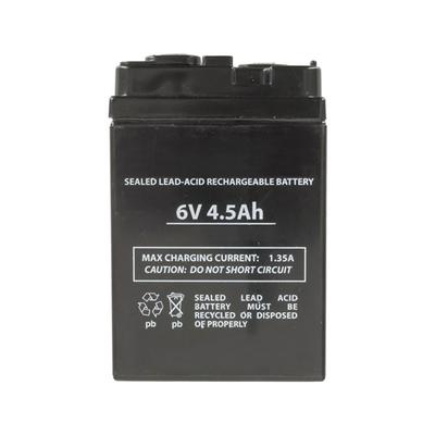Wiederaufladbare Lüfterbatterie 6 Volt 4,5Ah