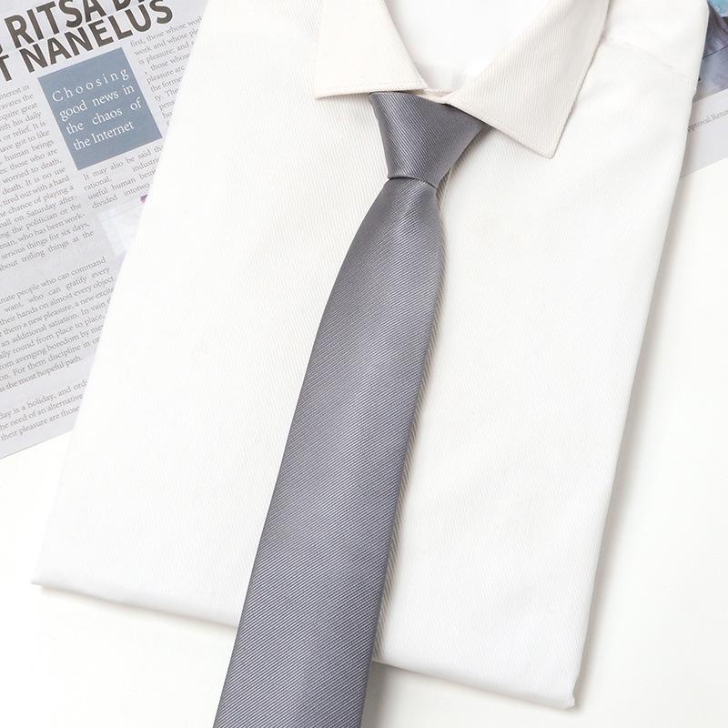 Men's Zipper Tie, Knot-free Business Formal Tie