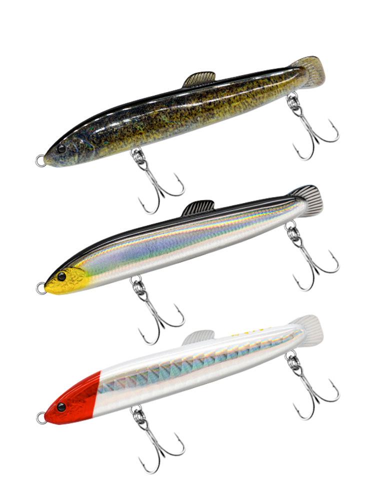 2023 Meixia Loach Brother Sinking Pencil: Loach-Shaped Long Cast Wobbling Lure for Aspius, Mandarin Fish, and Perch
