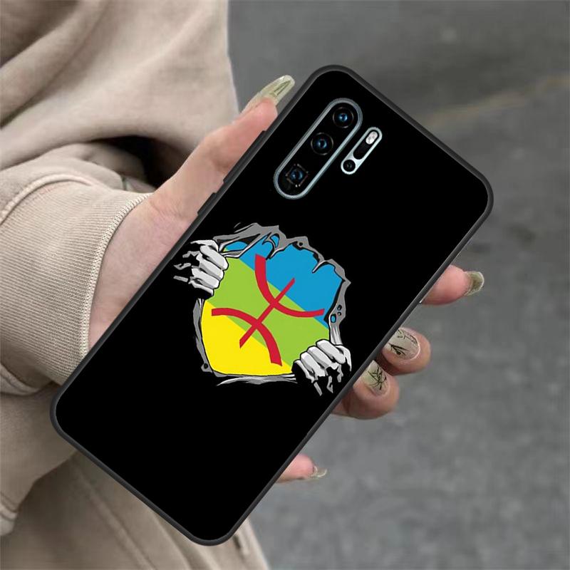 Amazigh Berber Flag Case For Huawei Nova 9 SE 10 5T 11i 8i 7i 3i Y61 Y91 Y60 Y70 Y90 P20 P40 Lite P30 Pro Cover