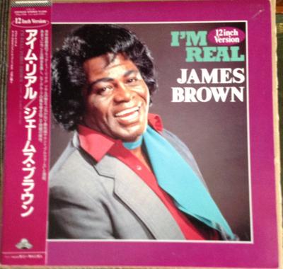 12inch Record JAMES BROWN - I'm Real / Real (F.F. Hyped Up Mix) C12Y0312 SCOTTI BROS. 1988 Japan Soul/Funk Used