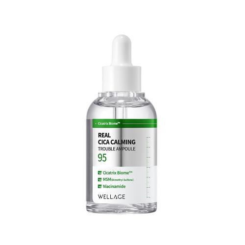 Wellage Real Cica Calming Trouble Ampoule 50ml