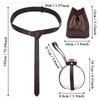Medieval Halloween Viking Knight Belt Medicine Bottle Carnival Gem Bag Cosplay Costume Road