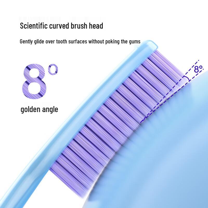 RAOYI Soft Bristle Toothbrush Family Pack