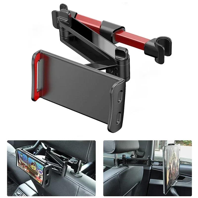 Car Tablet Holder Back Seat Headrest Mount For IPad Air Pro 4-13 Inch 360 Rotation Rear Pillow Phone Clamp Stand Universal
