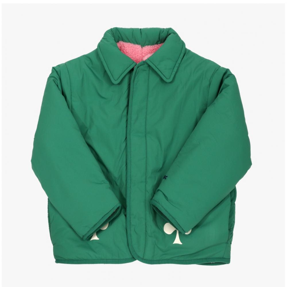 Jachetă reversibilă din lână Bobo Choses Clover pentru copii B225ac121