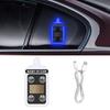 Solar Bottle Shape Car Light Baby in Car Safety Sign Wireless Neon Atmosphere Lamp for Triangle Window Suction Cup Mount LED Decorative Light Unique