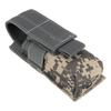 Nylon Tactical Flashlight Pouch Compact MOLLE M5 Waist Bag Portable Close Fitting Gear for Outdoor Running Convenient Carry Tool
