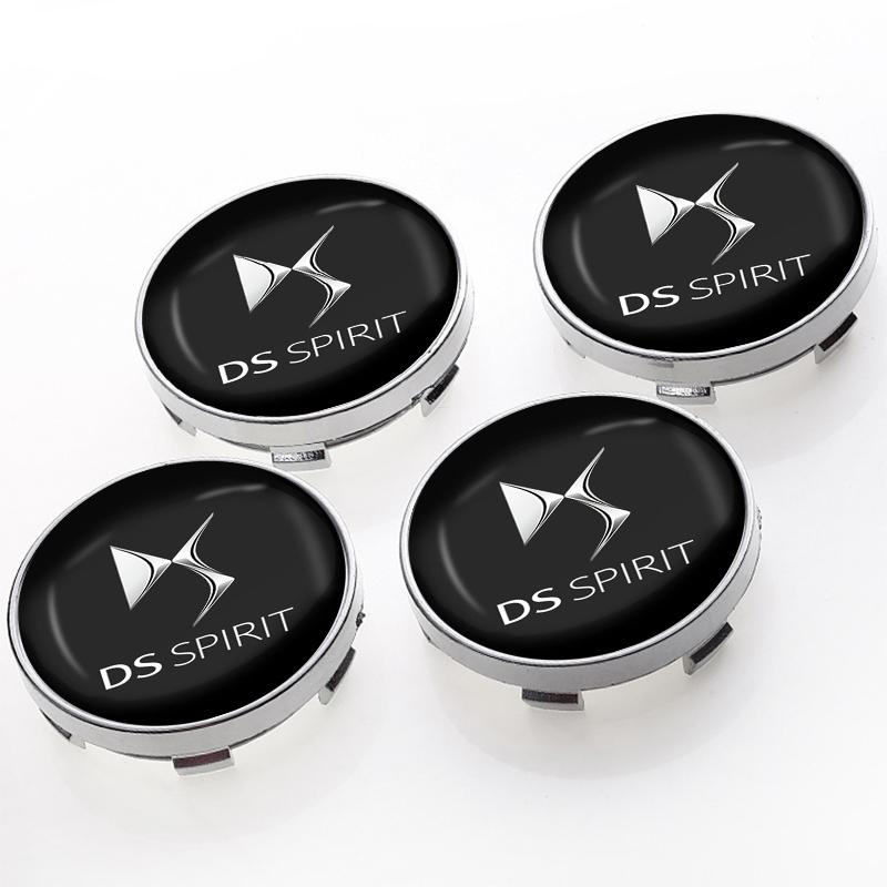 

4pcs 60mm Car Wheel Center Hub Cap Rim Cover Emblem Stickers For DS SPIRIT DS3 DS4 5LS DS6 DS7 DS9 WILD RUBIS E-Tense DIVINEDS