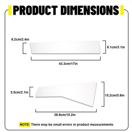 Chrome Pillar Posts For 2017-22 Honda CRV Door Trim Cover Kit Car Accessories B