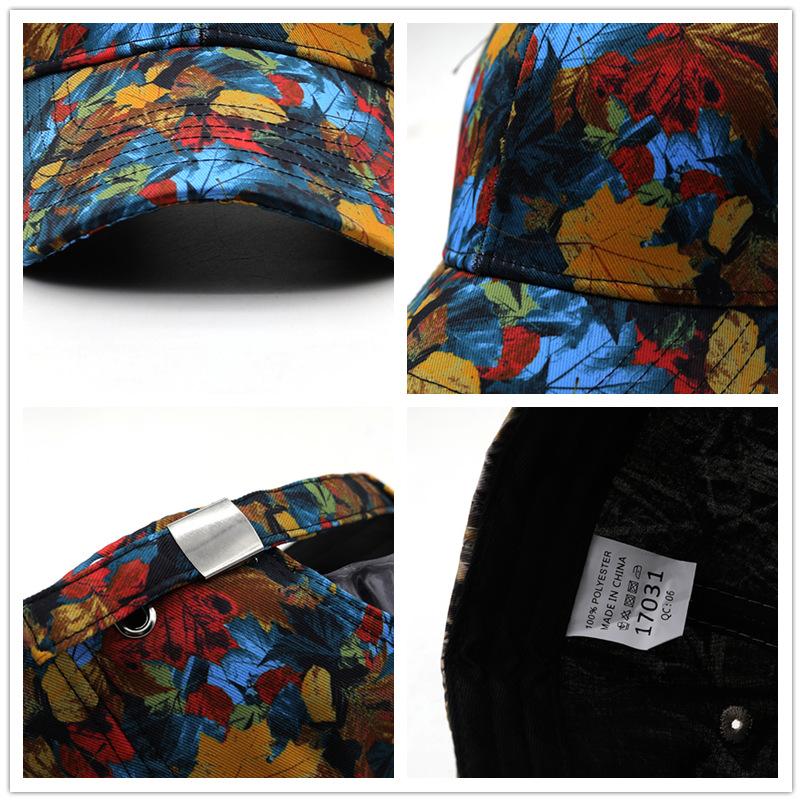 Bent-brimmed baseball cap women's fashion casual cap men's personality trendy hip-hop hat